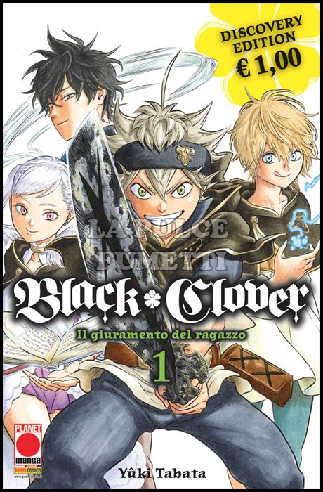 MANGA LAND #    26 - BLACK CLOVER 1 - DISCOVERY EDITION